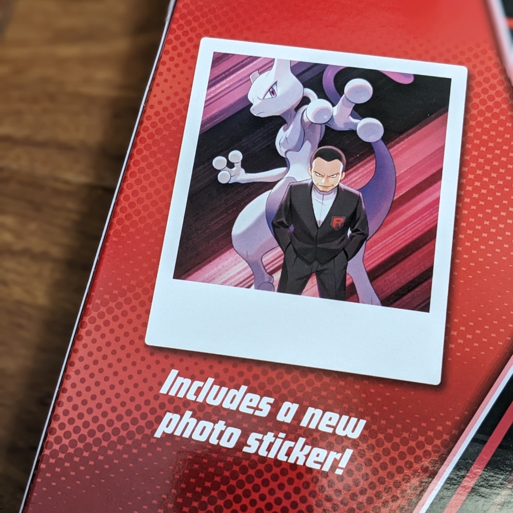 NEW Pokemon Team Rockets Mewtwo Box Factory Sealed! Destined Rivals - Picture 8 of 8